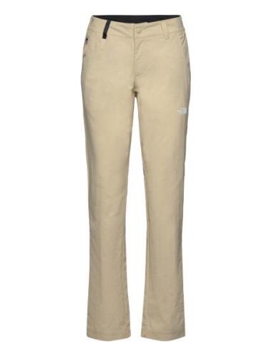 W Quest Pant - Eu Sport Sport Pants Beige The North Face