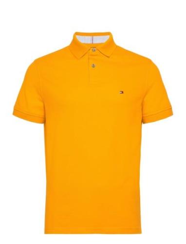 1985 Regular Polo Tops Polos Short-sleeved Orange Tommy Hilfiger