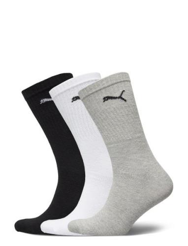 Puma Unisex Light Crew Sock 3P Lingerie Socks Regular Socks White PUMA