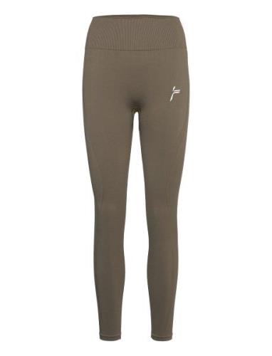 Black Vortex Leggings Sport Running-training Tights Green Famme