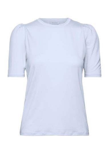 Tu Puff Top Tops T-shirts & Tops Short-sleeved Blue Residus