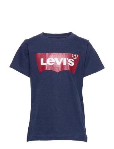 Levi's® Graphic Tee Shirt Tops T-shirts Short-sleeved Blue Levi's