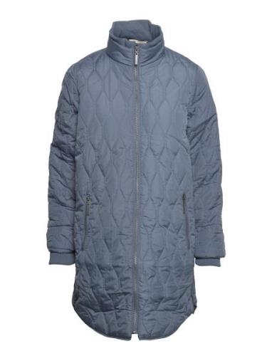 Frbaquilt 1 Outerwear Tikkitakki Blue Fransa