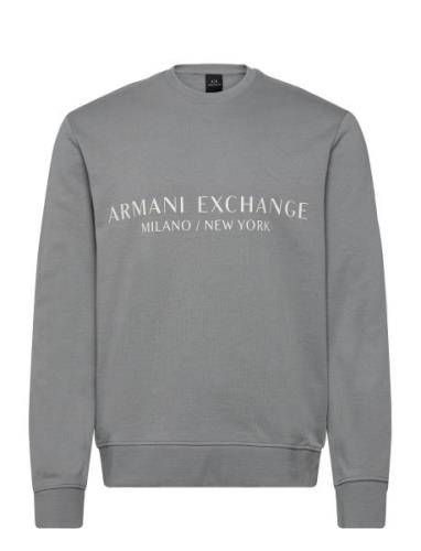 Tops Tops Sweat-shirts & Hoodies Sweat-shirts Grey Armani Exchange