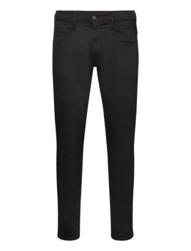 Anbass Trousers Slim Hyperflex Colour Xlite Bottoms Jeans Slim Black R...