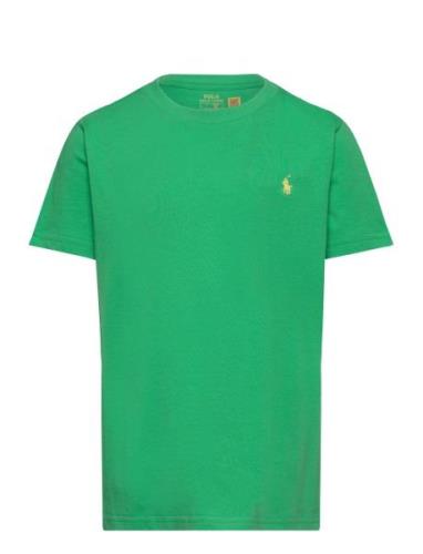 26/1 Jersey-Ss Cn-Tp-Tsh Tops T-shirts Short-sleeved Green Ralph Laure...