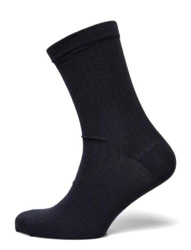 Wool Rib Socks Sukat Navy Mp Denmark