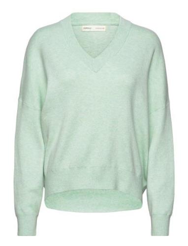 Fosteriw V-Neck Tops Knitwear Jumpers Green InWear