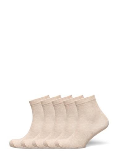 Ankle Sock -Solid Sukat Beige Minymo