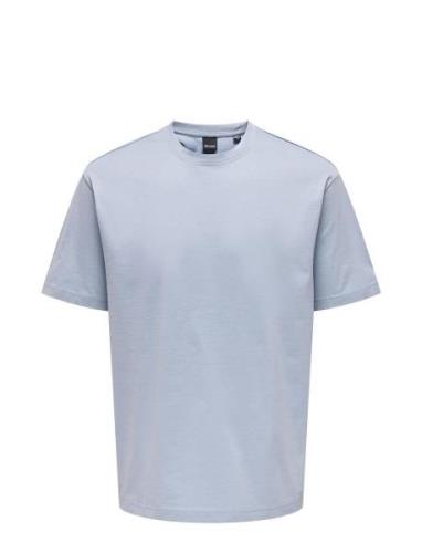 Onsfred Rlx Ss Tee Noos Tops T-shirts Short-sleeved Blue ONLY & SONS