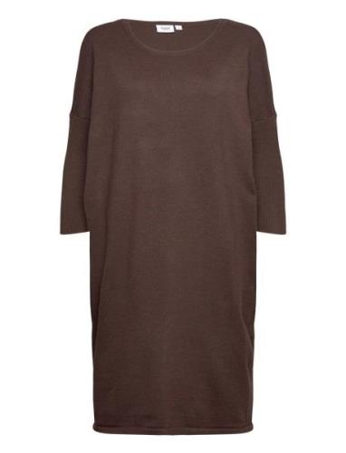 Milasz R-N Dress Polvipituinen Mekko Brown Saint Tropez