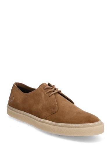 Linden Suede Matalavartiset Sneakerit Tennarit Beige Fred Perry