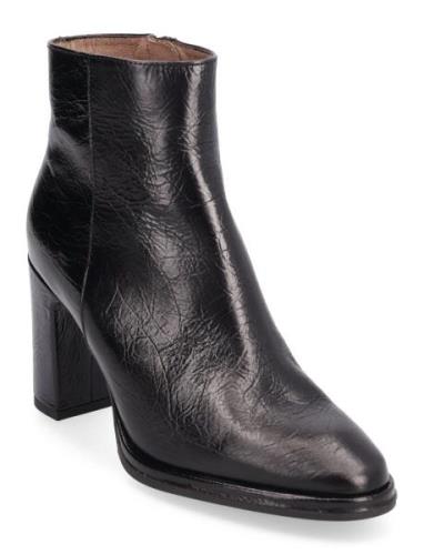 Ostro Noche Shoes Boots Ankle Boots Ankle Boots With Heel Black Wonder...