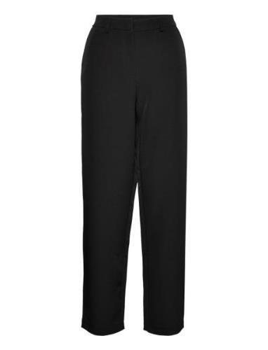 Vikamma Hw Pant - Noos Bottoms Trousers Straight Leg Black Vila