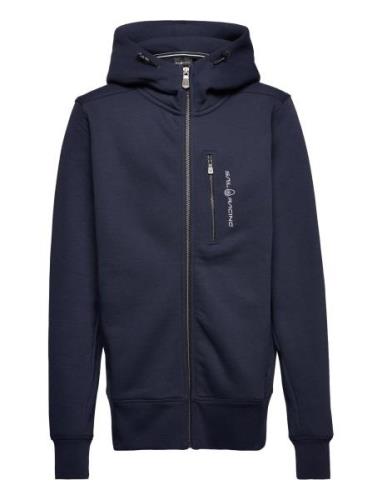 Bowman Zip Hood Sport Sweat-shirts & Hoodies Hoodies Navy Sail Racing