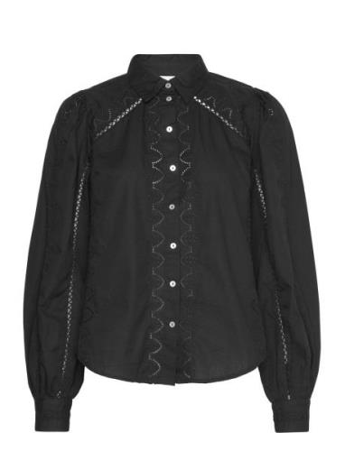 Yaskenora Ls Shirt S. Tops Shirts Long-sleeved Black YAS