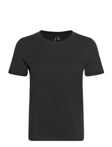 Vmpaula S/S T-Shirt Tops T-shirts & Tops Short-sleeved Black Vero Moda