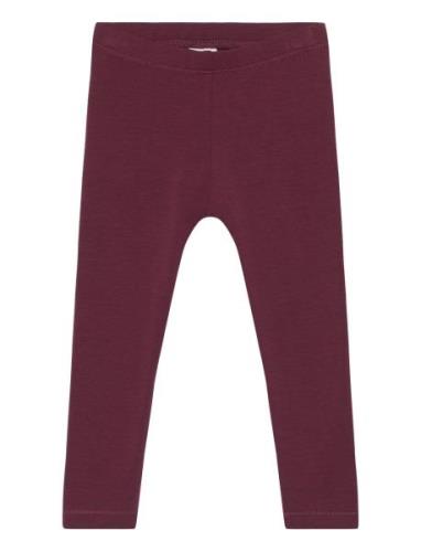 Cozy Me Frill Pants Baby Bottoms Leggings Burgundy Müsli By Green Cott...