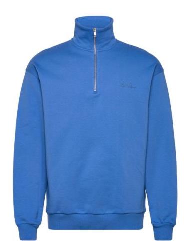 French Sweatshirt Tops Sweat-shirts & Hoodies Sweat-shirts Blue Les De...