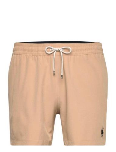 100D Strch Poly Pw-Traveler Short Uimashortsit Beige Polo Ralph Lauren