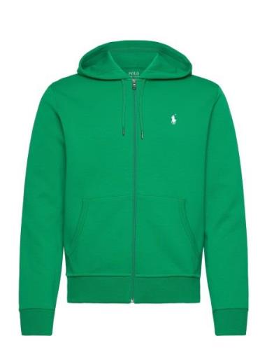 Double-Knit Full-Zip Hoodie Tops Sweat-shirts & Hoodies Hoodies Green ...