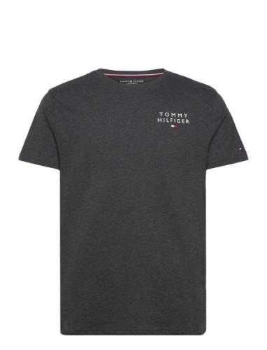 Cn Ss Tee Logo Tops T-shirts Short-sleeved Grey Tommy Hilfiger