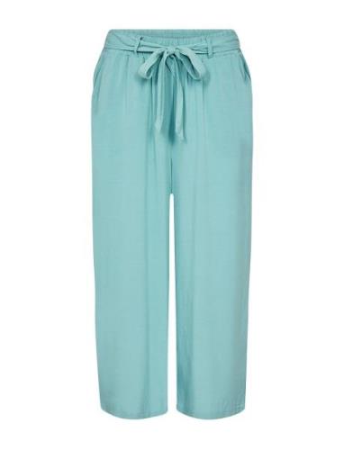 Sc-Radia Bottoms Trousers Straight Leg Blue Soyaconcept