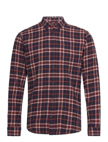 Jjeclassic Autumn Check Shirt Ls Sn Tops Shirts Casual Red Jack & J S