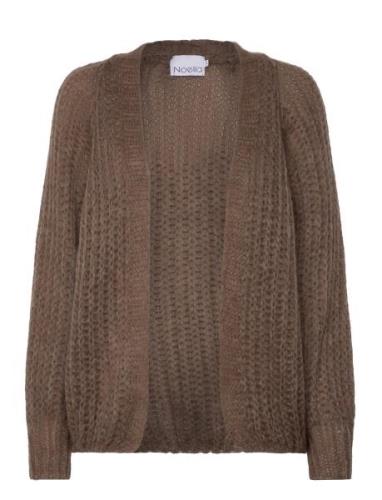 Joseph Cardigan Solid Tops Knitwear Cardigans Brown Noella