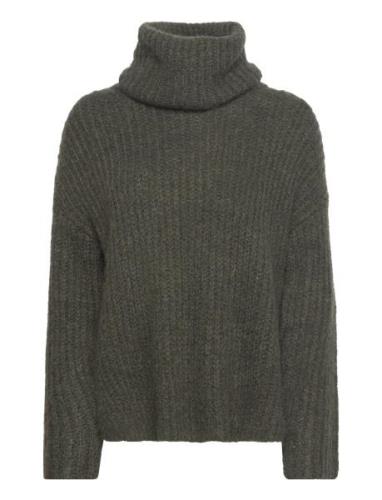 Florabel-M Tops Knitwear Turtleneck Green MbyM