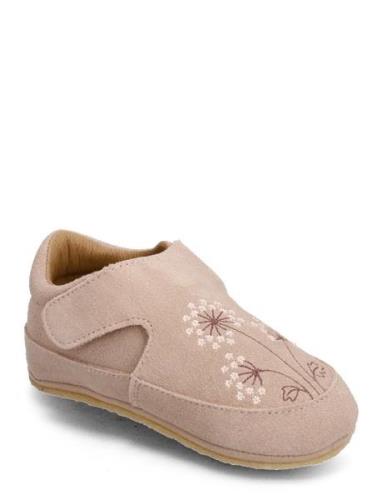 Pixi Indoor Shoe Aamutossut Sisäkengät Pink Wheat