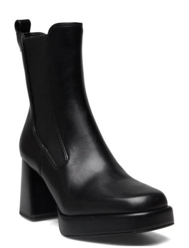 Women Boots Shoes Boots Ankle Boots Ankle Boots With Heel Black Tamari...