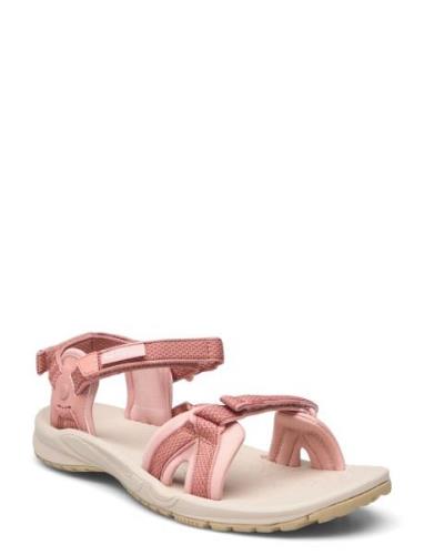 Lakewood Ride Sandal W Matalapohjaiset Sandaalit Pink Jack Wolfskin