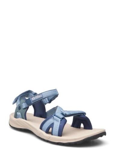 Lakewood Ride Sandal W Matalapohjaiset Sandaalit Blue Jack Wolfskin