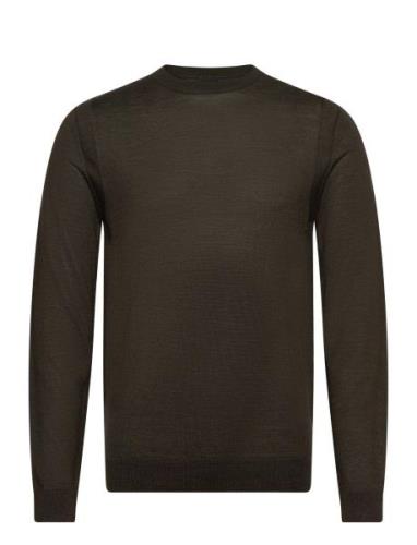 Onsmateo Life Reg 12 Merino Crew Knit Tops Knitwear Round Necks Khaki ...