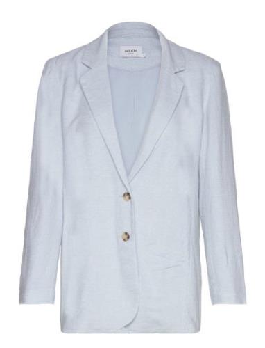 Mschkarima Ginia Blazer Blazers Single Breasted Blazers Blue MSCH Cope...