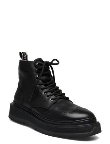 Slack Brogue U Nyörisaappaat Black Sneaky Steve