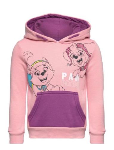 Sweat Kangourou Tops Sweat-shirts & Hoodies Hoodies Pink Paw Patrol