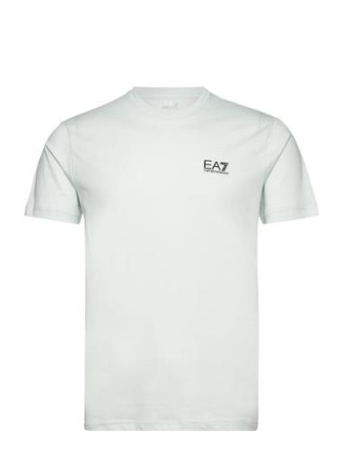 T-Shirts Tops T-shirts Short-sleeved Blue EA7