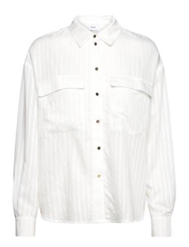 Nuveronica Shirt Tops Shirts Long-sleeved White Nümph