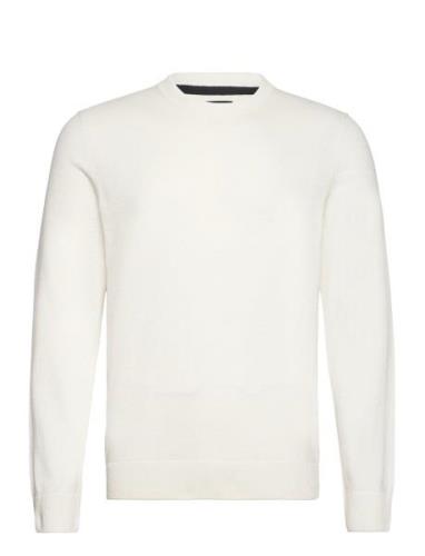 Onsrex Life Reg 12 Crew Knit Tops Knitwear Round Necks White ONLY & SO...