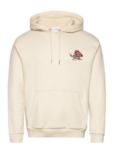 Felipe Hoodie Tops Sweat-shirts & Hoodies Hoodies Beige Les Deux