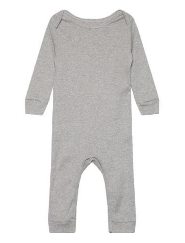 Melange Full Body Romper Pitkähihainen Body Grey Copenhagen Colors