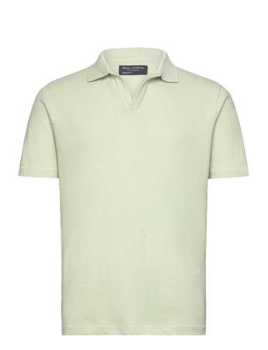 Polos Short Sleeve Tops Polos Short-sleeved Green Marc O'Polo