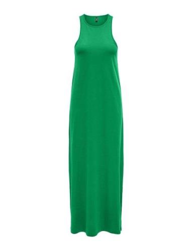 Onlmay Life S/L Long Dress Box Jrs Maksimekko Juhlamekko Green ONLY