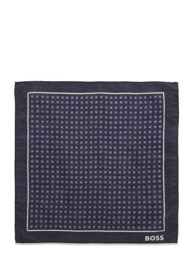 H-Pocket Sq-222 Taskuliina Navy BOSS