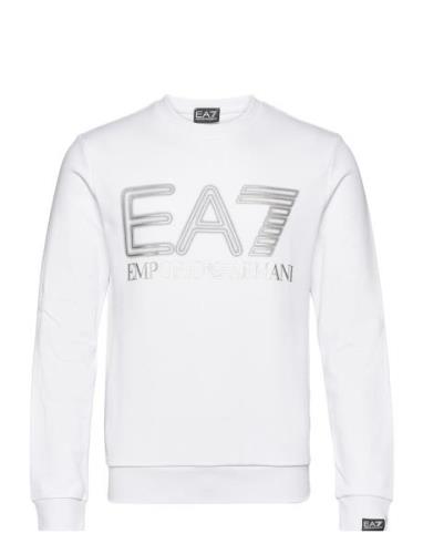 Sweatshirts Tops Sweat-shirts & Hoodies Sweat-shirts White EA7