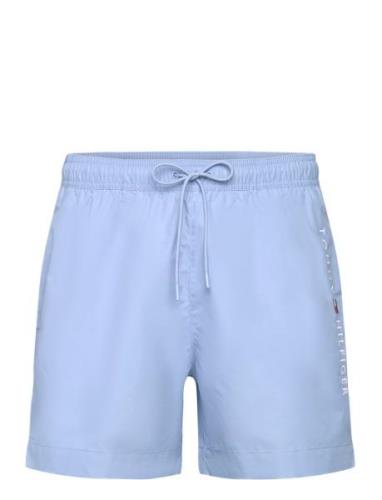 Medium Drawstring Uimashortsit Blue Tommy Hilfiger