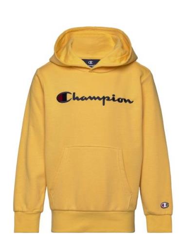 Hooded Sweatshirt Sport Sweat-shirts & Hoodies Hoodies Yellow Champion