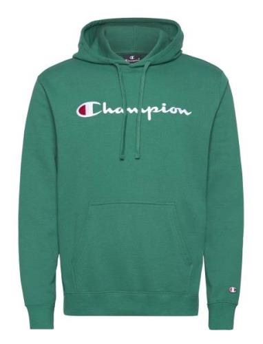 Hooded Sweatshirt Sport Sweat-shirts & Hoodies Hoodies Green Champion